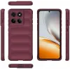 Phonesta GripShell Silicone Back Cover hoesje voor Motorola Edge 60 Pro - Bordeaux 5