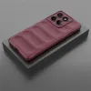 Phonesta GripShell Silicone Back Cover hoesje voor Motorola Edge 60 Pro - Bordeaux 6