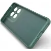 Phonesta GripShell Silicone Back Cover hoesje voor Motorola Edge 60 Pro - Donkergroen 3