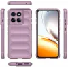 Phonesta GripShell Silicone Back Cover hoesje voor Motorola Edge 60 Pro - Paars 2
