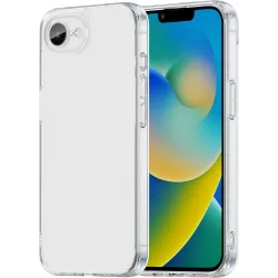 Phonesta HybridAir Back Cover hoesje voor Apple iPhone 17e/16e - Transparant