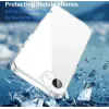 Phonesta HybridAir Back Cover hoesje voor Apple iPhone 17e/16e - Transparant 4