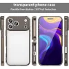 Phonesta HybridAir Back Cover hoesje voor Apple iPhone 17 Pro Max - Zwart 2