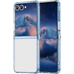 Phonesta HybridAir Back Cover hoesje voor Samsung Galaxy Z Flip 7 - Blauw