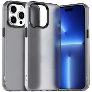 Phonesta HardFrost Back Cover hoesje voor Apple iPhone 15 Pro Max - Mat Zwart