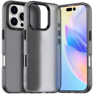 Phonesta HardFrost Back Cover hoesje voor Apple iPhone 16 Pro Max - Mat Zwart