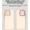 Phonesta HardFrost Back Cover hoesje voor Motorola Edge 60 Neo/Edge 50 Neo / ThinkPhone 25 - Mat Oranje 7