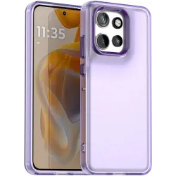 Phonesta HardFrost Back Cover hoesje voor Motorola Edge 60 Neo/Edge 50 Neo / ThinkPhone 25 - Mat Paars