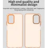 Phonesta HardFrost Back Cover hoesje voor Motorola Moto G35 - Mat Oranje 7