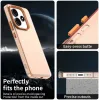 Phonesta HardFrost Back Cover hoesje voor Xiaomi Redmi Note 14 5G - Mat Oranje 3