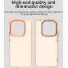 Phonesta HardFrost Back Cover hoesje voor Xiaomi Redmi Note 14 5G - Mat Oranje 6