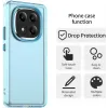 Phonesta HardFrost Back Cover hoesje voor Xiaomi Redmi Note 14 Pro Plus - Mat Blauw 4
