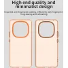 Phonesta HardFrost Back Cover hoesje voor Xiaomi Redmi Note 14 Pro Plus - Mat Oranje 6