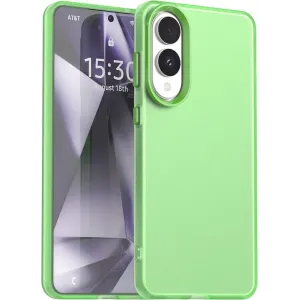 Phonesta HardFrost Back Cover hoesje voor Samsung Galaxy S25 Edge - Mat Groen