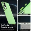 Phonesta HardFrost Back Cover hoesje voor Samsung Galaxy S25 Edge - Mat Groen 5