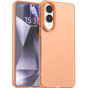 Phonesta HardFrost Back Cover hoesje voor Samsung Galaxy S25 Edge - Mat Oranje