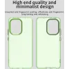 Phonesta HardFrost Back Cover hoesje voor Xiaomi Poco X7 Pro - Mat Groen 3