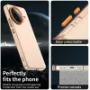 Phonesta HardFrost Back Cover hoesje voor Xiaomi Poco F7 Pro - Mat Oranje 4