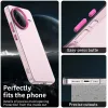 Phonesta HardFrost Back Cover hoesje voor Xiaomi Poco F7 Pro - Mat Roze 4