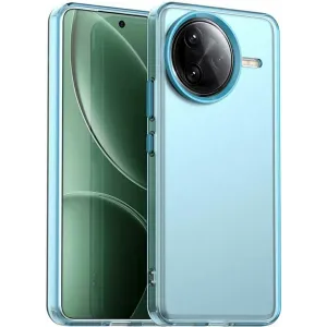 Phonesta HardFrost Back Cover hoesje voor Xiaomi Poco F7 Ultra - Mat Blauw