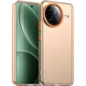 Phonesta HardFrost Back Cover hoesje voor Xiaomi Poco F7 Ultra - Mat Oranje