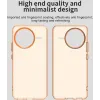 Phonesta HardFrost Back Cover hoesje voor Xiaomi Poco F7 Ultra - Mat Oranje 6