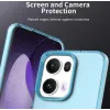 Phonesta HardFrost Back Cover hoesje voor Oppo Reno13 Pro - Mat Blauw 7