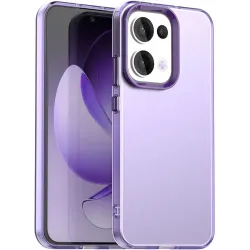Phonesta HardFrost Back Cover hoesje voor Oppo Reno13 Pro - Mat Paars