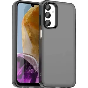 Phonesta HardFrost Back Cover hoesje voor Samsung Galaxy M55 - Mat Zwart