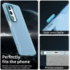 Phonesta HardFrost Back Cover hoesje voor Oppo A5/A5m - Mat Blauw 1