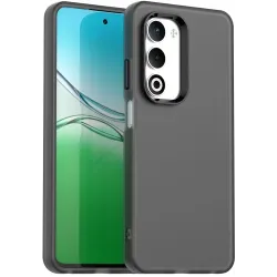 Phonesta HardFrost Back Cover hoesje voor Oppo A5/A5m - Mat Zwart