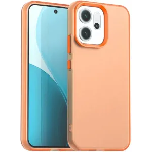 Phonesta HardFrost Back Cover hoesje voor Oppo Reno14 - Mat Oranje