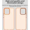Phonesta HardFrost Back Cover hoesje voor Oppo Reno14 - Mat Oranje 3