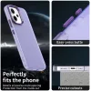 Phonesta HardFrost Back Cover hoesje voor Oppo Reno14 - Mat Paars 2