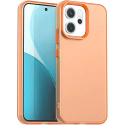 Phonesta HardFrost Back Cover hoesje voor Oppo Reno14 F/FS - Mat Oranje