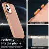 Phonesta HardFrost Back Cover hoesje voor Oppo Reno14 F/FS - Mat Oranje 2