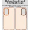 Phonesta HardFrost Back Cover hoesje voor Samsung Galaxy A36/A56 - Mat Oranje 6