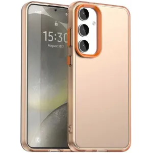 Phonesta HardFrost Back Cover hoesje voor Samsung Galaxy S25 FE - Mat Oranje