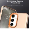 Phonesta HardFrost Back Cover hoesje voor Samsung Galaxy S25 FE - Mat Oranje 7