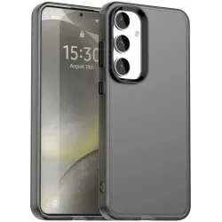 Phonesta HardFrost Back Cover hoesje voor Samsung Galaxy S25 FE - Mat Zwart