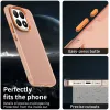 Phonesta HardFrost Back Cover hoesje voor Xiaomi 15T - Mat Oranje 2