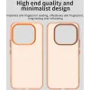 Phonesta HardFrost Back Cover hoesje voor Xiaomi 15T Pro - Mat Oranje 3