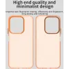 Phonesta HardFrost Back Cover hoesje voor Xiaomi Redmi 15C / Xiaomi Poco C85 - Mat Oranje 3