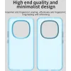 Phonesta HardFrost Back Cover hoesje voor Xiaomi Redmi Note 15 Pro Plus / Xiaomi Poco M8 Pro - Mat Blauw 2