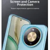 Phonesta HardFrost Back Cover hoesje voor HONOR Magic8 Lite - Mat Blauw 5