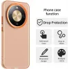 Phonesta HardFrost Back Cover hoesje voor HONOR Magic8 Lite - Mat Oranje 4