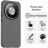 Phonesta HardFrost Back Cover hoesje voor HONOR Magic8 Lite - Mat Zwart 4