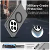 Phonesta HardFrost Back Cover hoesje met MagSafe voor Xiaomi Redmi 14C / Xiaomi Poco C75 - Mat Zwart 1