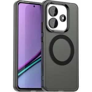 Phonesta HardFrost Back Cover hoesje met MagSafe voor Xiaomi Redmi Note 14 5G - Mat Zwart