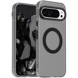 Phonesta HardFrost Back Cover hoesje met MagSafe voor Google Pixel 9 Pro - Mat Zwart
